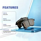 Front Rear Brake Pads With Hardware For Chevy Gmc Silverado Sierra 1500 Yukon
