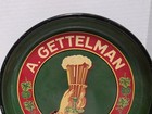 A  Gettelman Milwaukee Beer Tin Tray Vintage