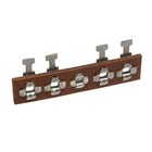 5pc Terminal Strip 4 Lug Miniature No Shared Connectors Phenolic