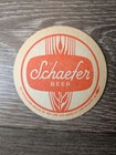 Lot Of 100 Schaefer Brewing Co Beer Coaster Baltimore  Md East s  1 Draft Choice