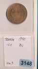 Somalia - 1950 Elephant  -  10 Centesimo - Bu - Gem - Wow -  3148