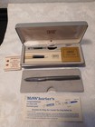 Cross Fountain Pen  Nib  Grey  Empty Ink Cartridges  Case  Blue Black  Booklet
