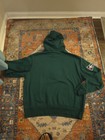 Adidas Originals Green Fleece Pullover Hoodie Embroidered Logo Pockets 2xl