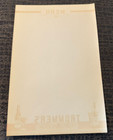 D  Vintage Trommer s Beer Paper Menu Insert Sheet Trommer Brg Brooklyn Ny Orange
