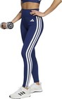 Adidas - Womens Opt Ess 3s L Tight  Color Dkblue white  Size  Small