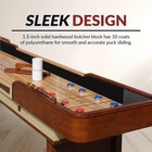Shuffleboard Table  12 Ft   free Shipping   brown 