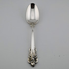 Sterling Silver Wallace Grande Baroque European Size Heavy Teaspoon   169 Each