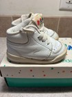 1994 Vintage Stride Rite Munchkin High Top White Leather Lace-up Sneaker Us 3 5