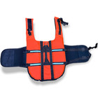 Pet Dog Life Jacket Swimming Durable Safety Vest Reflective Stripe   Pull Handle
