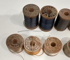 14vintage Belding Corticelli Carlson Currier Silk Buttonhole Twist Spools Read