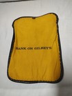     rare Vintage Gilbey s Gin  Rum  Vodka Canvas Bank Coin Bag  Advertising 