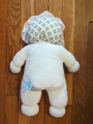 Vintage Eden My First Christmas Plush Baby Doll White Terry Cloth Ruffle 9 