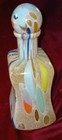 Vintage Maestri Vetrai Italian Art Glass Bottle Decanter Excellent 8  