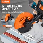 Vevor 12   Electric Concrete Saw Wet dry Saw Cutter With Water Pump And Blade