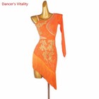 Latin Dance Performance Costume Women Latin Competition Dress Rumba Chachaoutfit