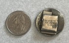 Vintage Bennette C-31 Silver Native Turquoise Bolo Tie Slide Nice  Look 