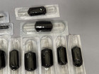 Lot 29pcs Tattoo Tubes And Needles Various Sizes 1  Rubber Grip Tattoo Clear Tip