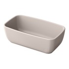 Beautiful 8 75   x 4 75    Stoneware Loaf Pan  Porcini Taupe By Drew Barrymore