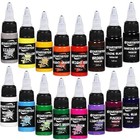 Tattoo Ink Set 16 Colors 1 2 Oz 15ml Professional Vegan-friendly Pigment