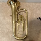 Jupiter  Lacquered Brass Baritone Horn 3-valve Piston W  Case  