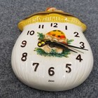 Vintage Merry Mushroom Sears   Roebuck Wall Clock Japan
