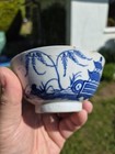 Nice Chinese Antique 18th 19thc Small Blue   White Bowl 4 25  Af