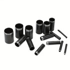 15 Sizes Round Hole Punch 1-15mm   Hollow Punch Cutter Tool Set With Storage Cas