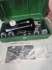 1948 Vintage Singer Buttonholer  160506 In Case With 5 Button Templates Booklet
