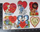 Lot Of 12 1930 s Vintage Valentine Cards  some Used  Great Old Misc  Group  Vv19
