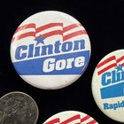 Bill Clinton Gore Rapid Response Team Presidential Campaign Vintage Pinback Pin
