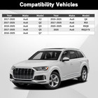 Rear Seat Armrest Cup Holder 4m0885995a For Audi Q2 Q3 Q5 Q7 Sq7 Q8 2016-2026