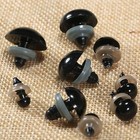 20 60 100pcs Plastic Safety Eyes For Teddy Bear Animal Doll 6-20mm Diy Craft