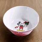 Pottery Barn Kids Disney Mickey Mouse Christmas Bowl 6 25  New Holiday