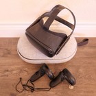 Meta Oculus Quest 64gb Vr Black Headset With Controllers   Case Works Great    
