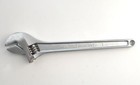 Crescent Ac215bk 15  Tapered Handle Adjustable Wrench  Chrome Finish