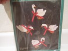 Bucilla Geese On Parade Felt Ornament Kit Set Of 4 Holiday Christmas 82455  new 
