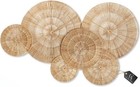 Wicker 23 Inch Jute Wall Decor Baskets  Set Of 6 Extra Large Woven Jute Wall    