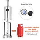 Calentones De Gas Propano 48000 Btu Para Patio Exterior Calentador En Oferta New
