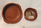2 Stoneware Casseroles Refra Foc Single Serve Fang Breda Spain   Gratin