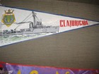 Lot Of 2 1970s 1980 s Brazilian Navy Banners Ct Ajuricaba  Santos Sp Brazil 
