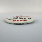 I Am An Alcoholic Get Me A Beer 3  Button Vtg 1960s Pin Back