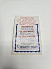 Es25 Rochester Americans 1981 82 Ahl Hockey Pocket Schedule - Security Trust