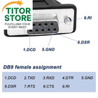 Usb To Rs-232 Db9 Female Serial Adapter Cable  Usb 2 0 Male To Rs232 Com Female