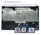 For Hp 17by 17-by 17-ca Palmrest W non-backlit Keyboard Touchpad L22750-001 Gray