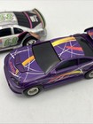 Lot Of 2  Artin Slot Cars 1 43 Scale Purple  Sports Car Amw And Core Racing  68