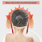 Toddler Hair Washing Shield With Bath Rinse Cup  Adjustable Baby Shower Cap For 