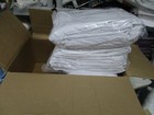 12 Pack Of King Bed Sheets Flat Soft White 180 Thread Count 108x110 Brand New 