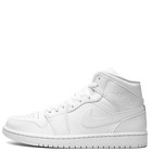 Nike Air Jordan 1 Mid Triple White 554724-136 Mens Shoes New