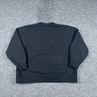 Air Jordan Sweatshirt Womens M Black Long Sleeve Flight Fleece Oversized Crew