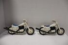 Vintage Ideal Evel Knievel Stunt Cycle Energizer  launchers Bikes Rough Read